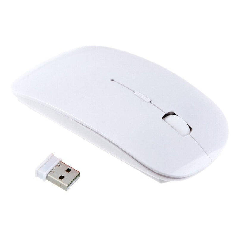 Mouse Óptico Super Slim Wireless 2.4G 1600 DPI - Compre Infinity